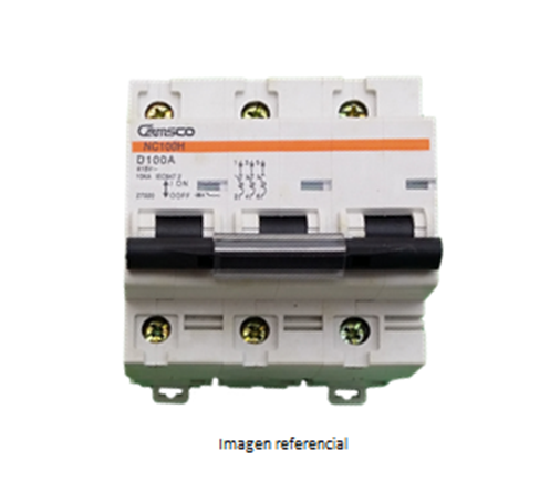 Breaker 100 amp 3P 220VCAM