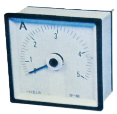 Amperimetro 0-60A AC panel 3"