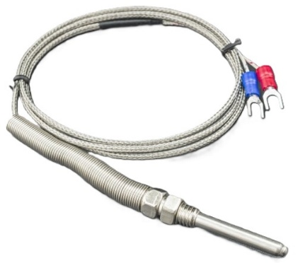 Termocupla tipo-j punta corta