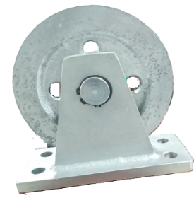 Polea 8" con base 3 TON*16MM