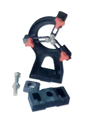 Luneta fija 155X185MM para torno