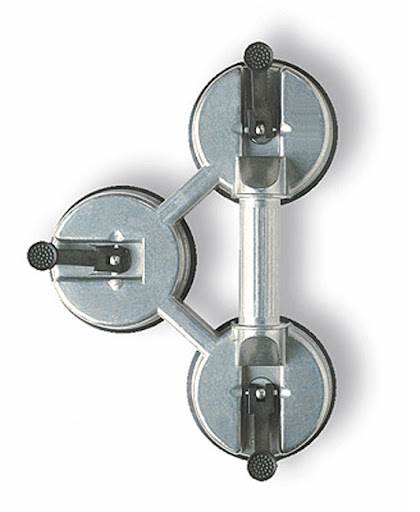 Ventosa para vidrio triple plástico
