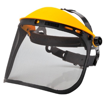 Visor con pantalla de malla compl