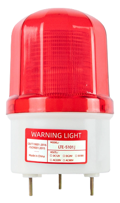 Escolta AMARIL.24V DC C/SIR.LED6"LTE5101