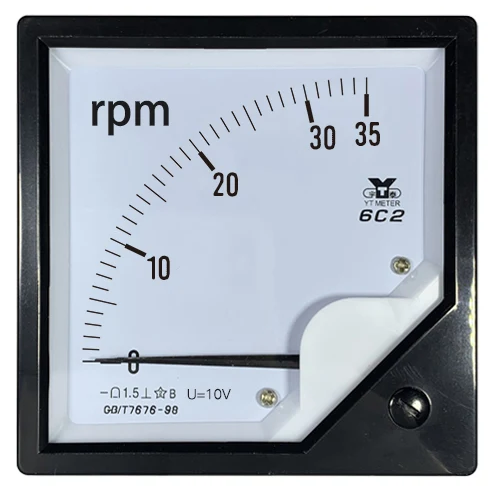 Tacometro para panel 0-3500RPM 10VDC nz/sin