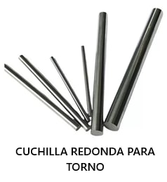 Cuchillas calzadas y widia